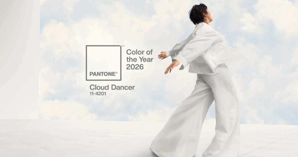 올해의 컬러 클라우드 댄서