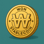 원화 스테이블코인 일러스트