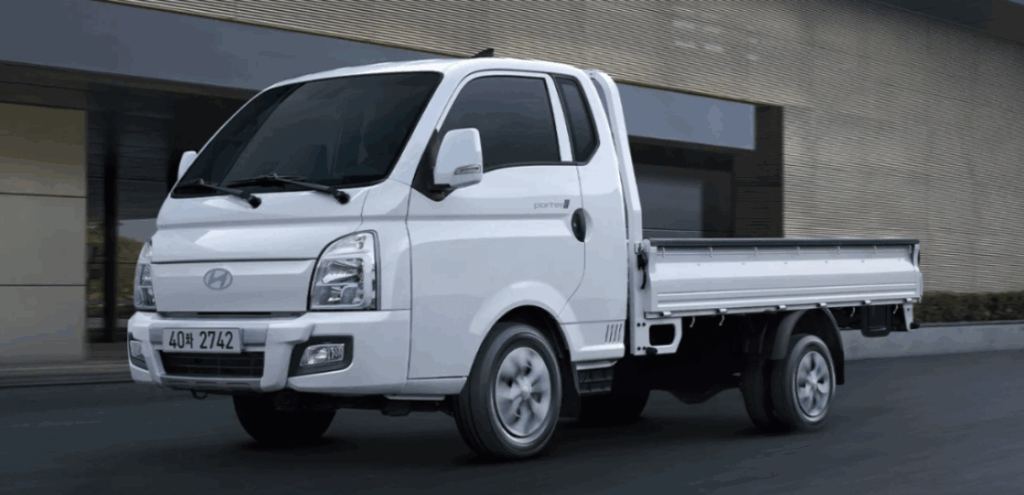 현대자동차의 포터2. (사진=현대자동차 홈페이지 캡처)